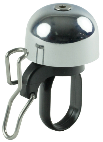 Klingel CP Paperclip mini Messing chrom