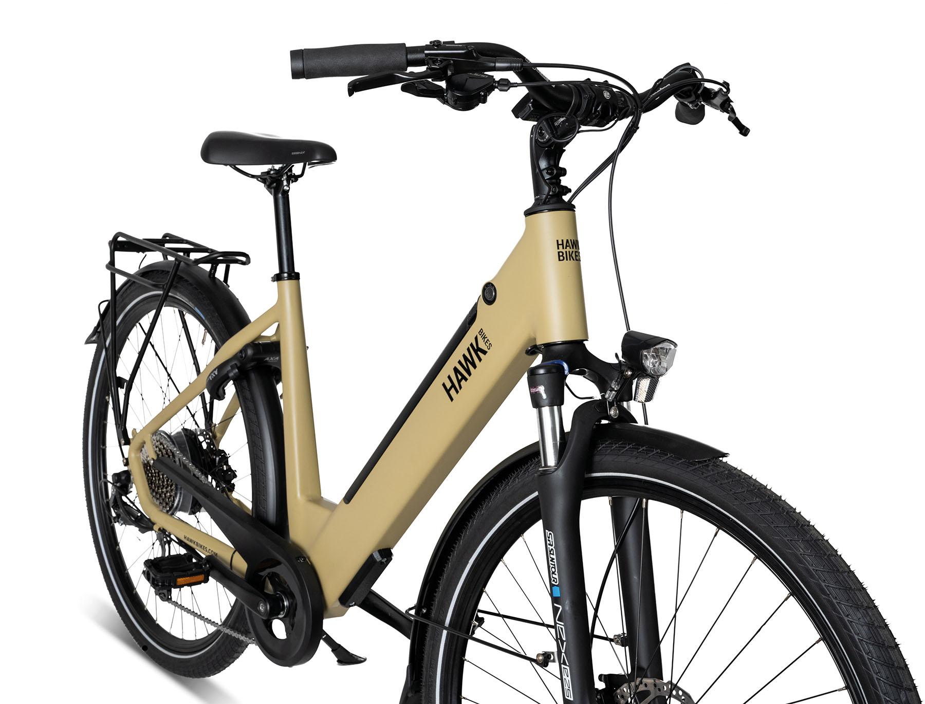 !E-Bike D 28 H2/HAWK-E-Trekking Lady/AlW/Di/Av-9G/50gelb Bafang HR, 522Wh Integr.