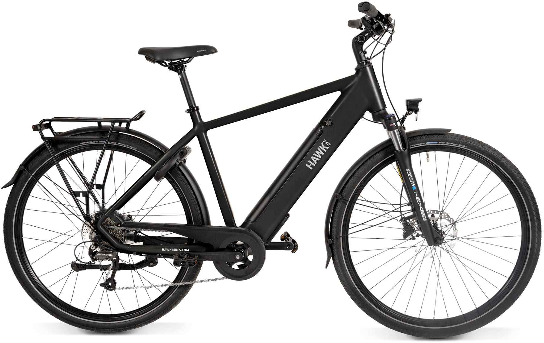 !E-Bike H 28 H2/HAWK-E-Trekking Gent/Al/Di/Av-9G/53sw Bafang HR, 522Wh Integr.
