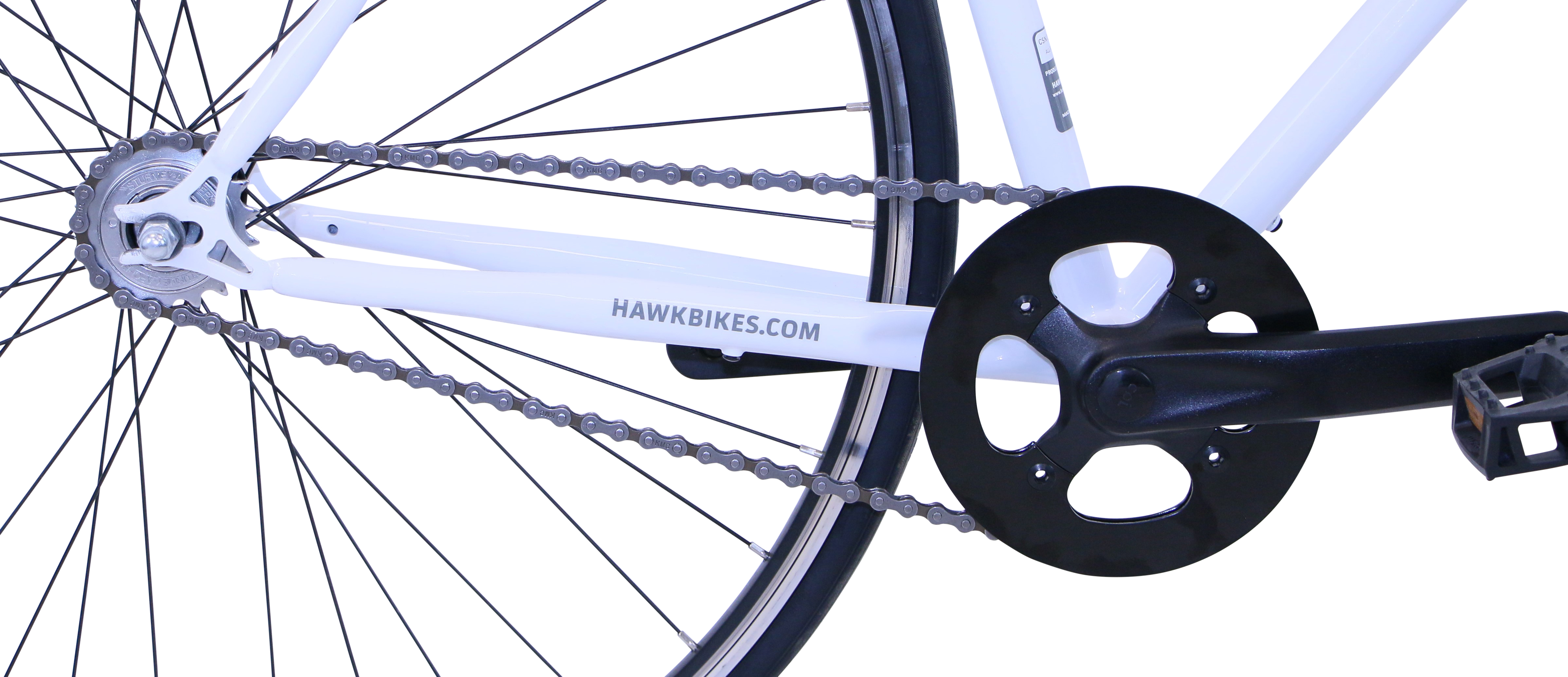 HAWK Vintage Singlespeed White