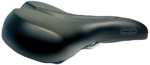 Sattel CP Vacuum Unisex, mit Griff, sw
