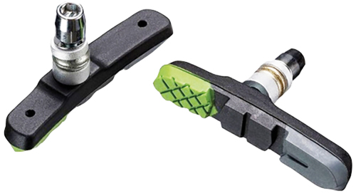 Bremsschuh V-Br.CP 3-Comp-Stop 72mm Cartridge grau-schwarz-grün